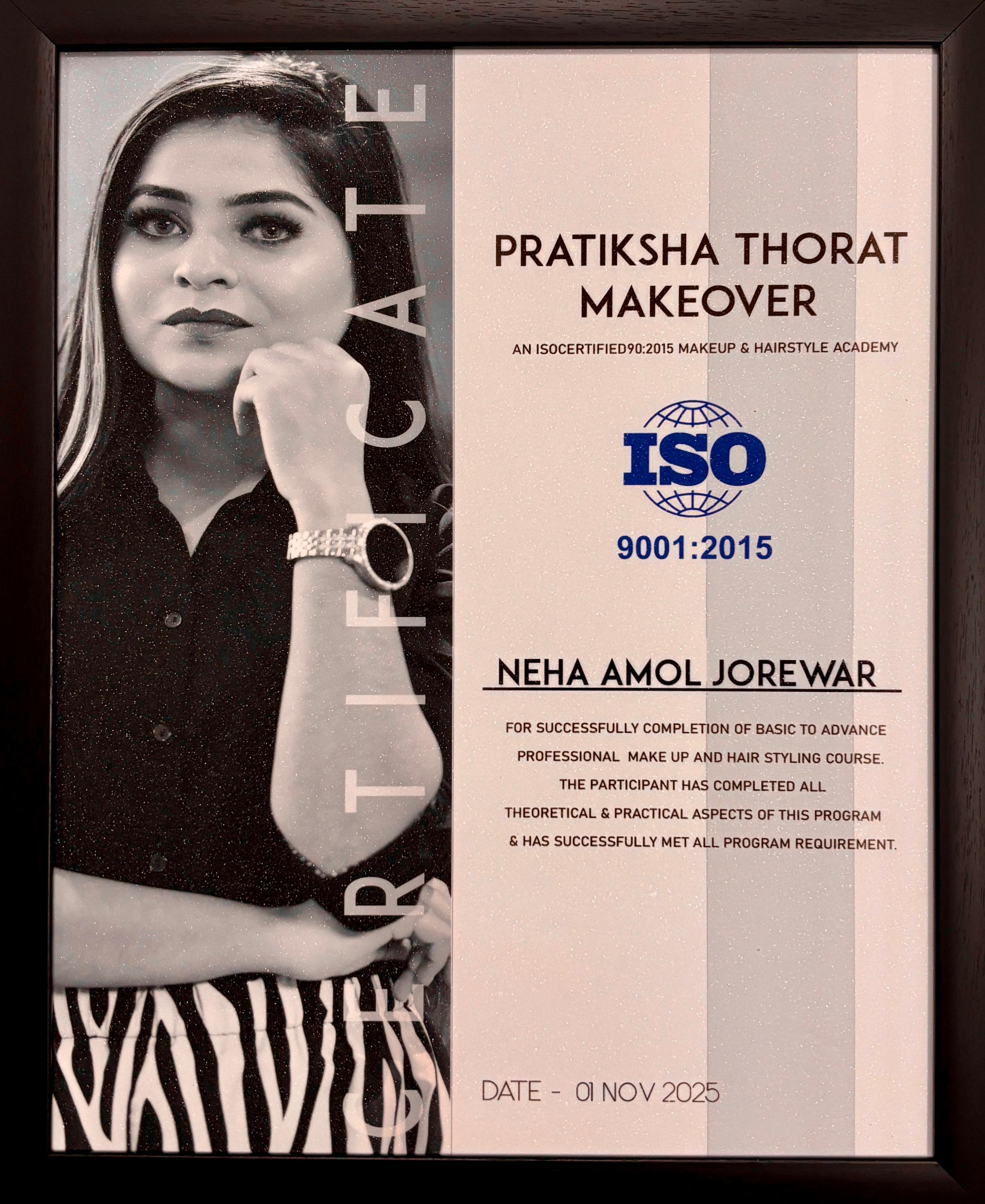 Professional Makeup & Hairstyling Certification